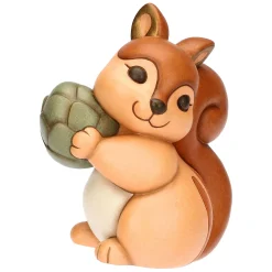 THUN Scoiattolo Diva con pigna in ceramica, grande* Animali E Mini Animali|Figure