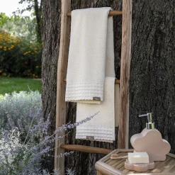 THUN Set 2 asciugamani Iconic Elegance, crema* Iconic Elegance