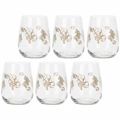 THUN Set 6 bicchieri Elegance* Elegance|Bicchieri E Caraffe