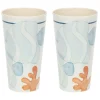 THUN Set 2 bicchieri in melamina Mare da amare* Bicchieri E Caraffe