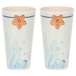 THUN Set 2 bicchieri in melamina Mare da amare* Bicchieri E Caraffe