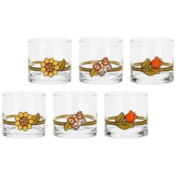 THUN Set 6 bicchieri in vetro per liquore Country* Country|Regali Per Chi Ama Cucinare