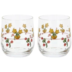 THUN Set 2 bicchieri Sweet Christmas* Bicchieri E Caraffe|Accessori Natalizi Per La Tavola