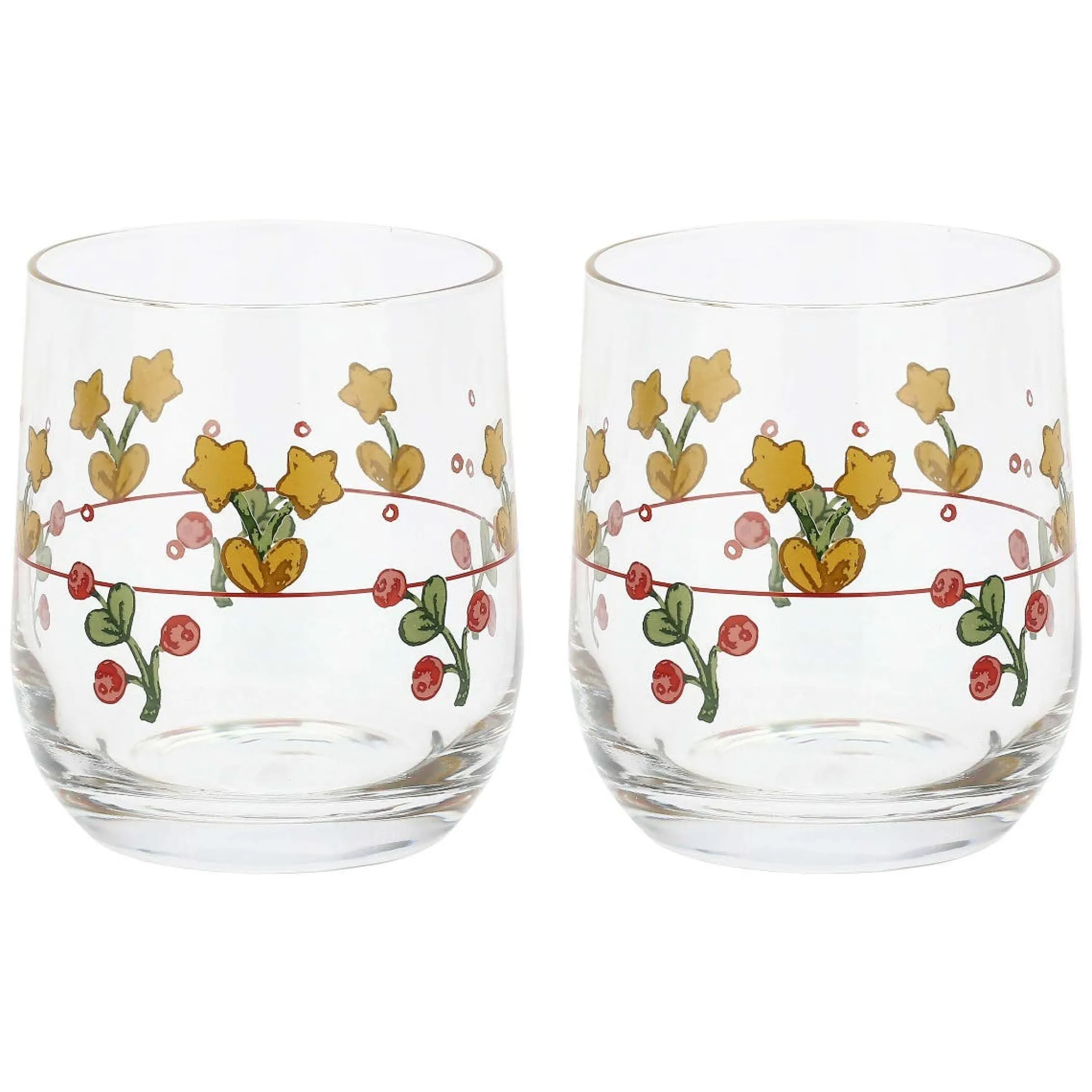 THUN Set 2 bicchieri Sweet Christmas* Bicchieri E Caraffe|Accessori Natalizi Per La Tavola