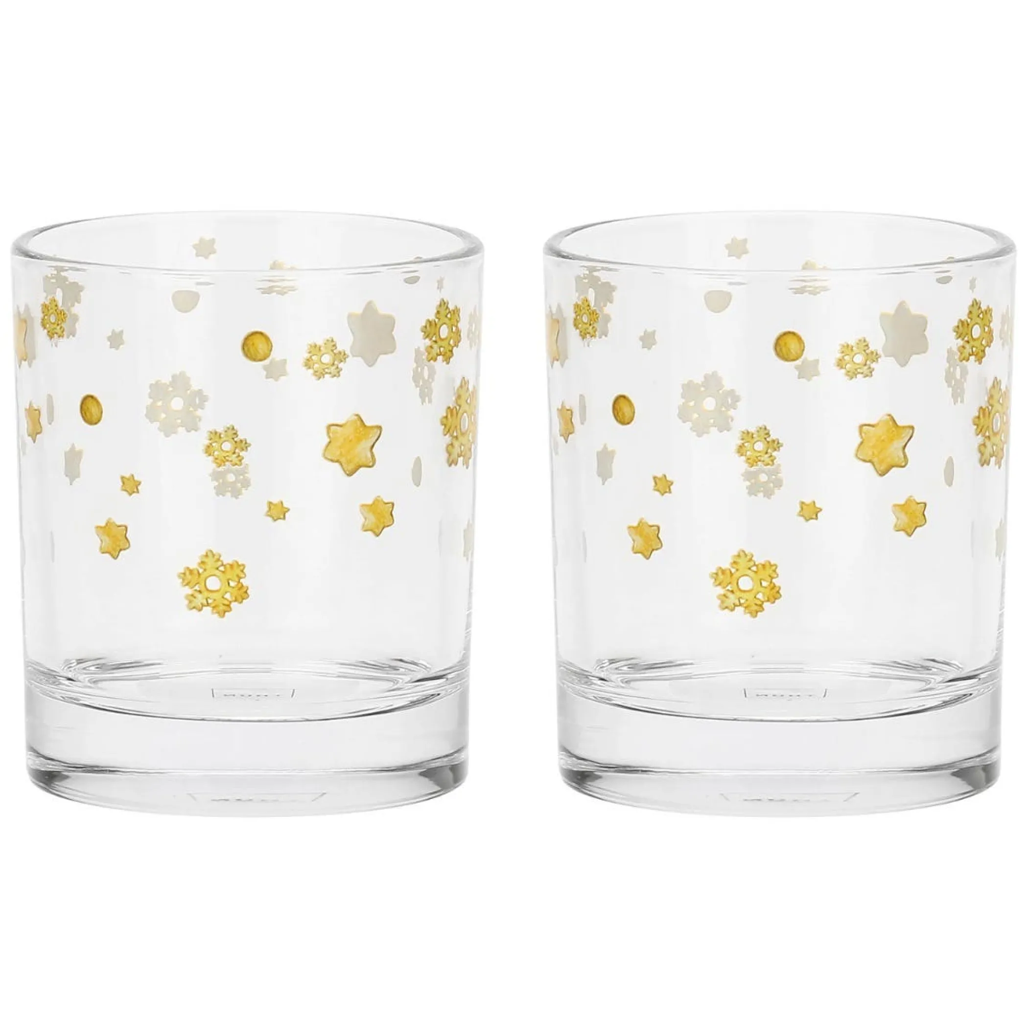 THUN Set 2 bicchieri wisky con cubetti Sorprese di Natale* Bicchieri E Caraffe