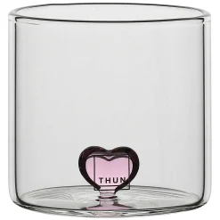 THUN Set 2 bicchierini in vetro con cuore* Bomboniere Anniversario|Bomboniere Matrimonio