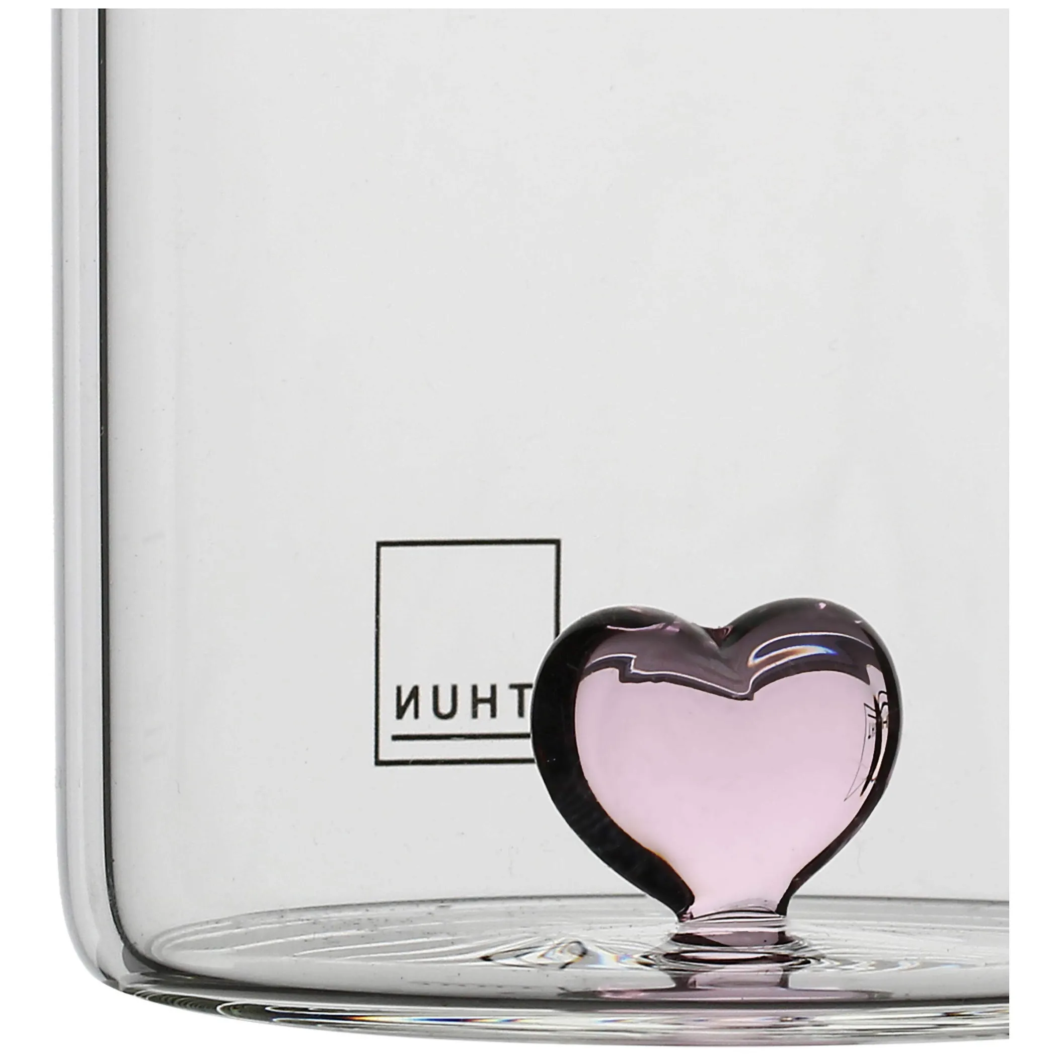 THUN Set 2 bicchierini in vetro con cuore* Bomboniere Anniversario|Bomboniere Matrimonio