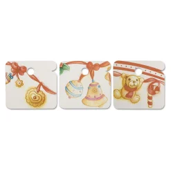 THUN Set 3 bigliettini chiudipacco "Dolce Natale"* Chiudipacco