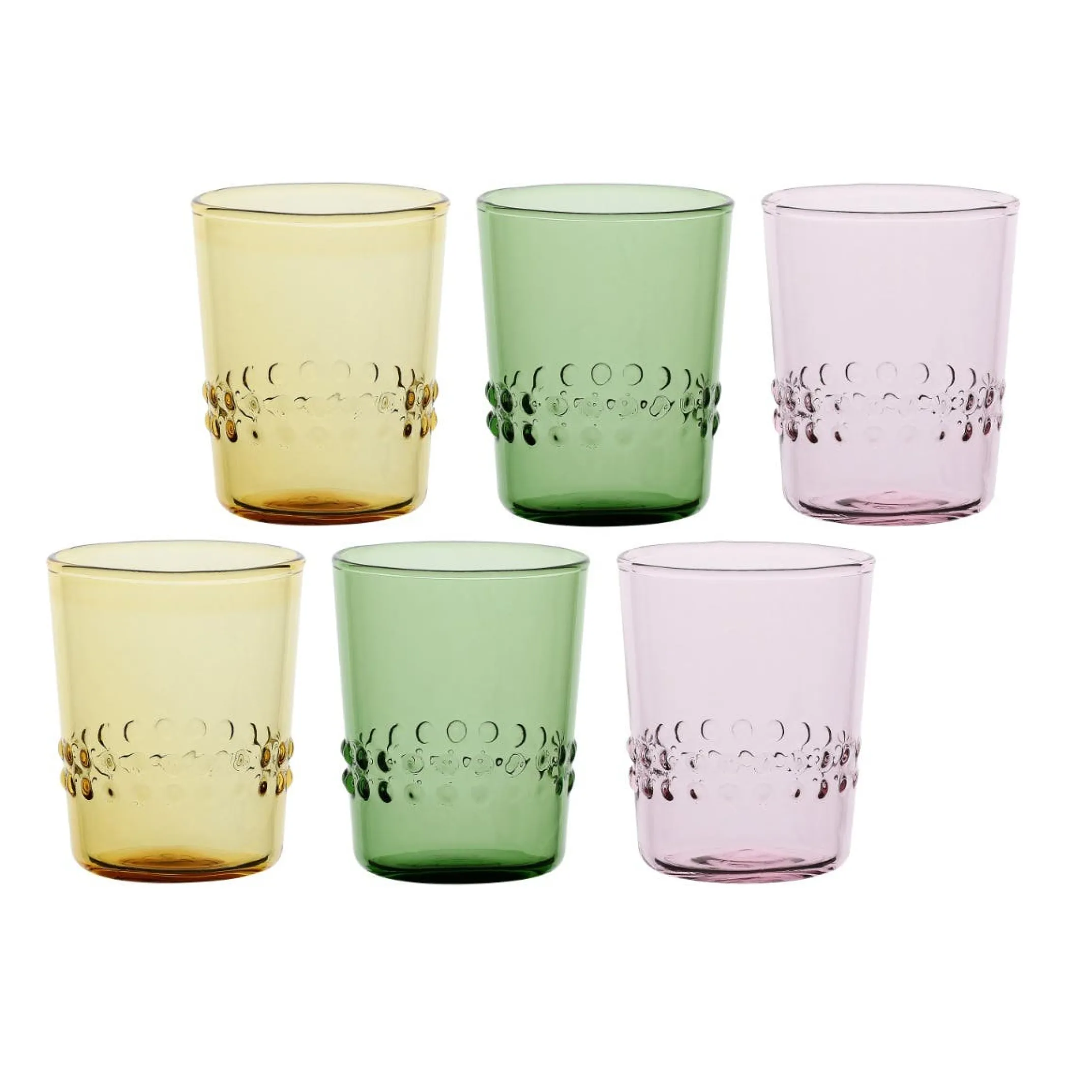 THUN Set 6 caffeini in vetro Bloomia* Bicchieri E Caraffe