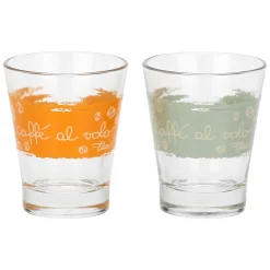 THUN Set 2 caffeini in vetro x Caffitaly* Set Tazzine E Tazze