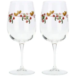 THUN Set 2 calici Sweet Christmas* Bicchieri E Caraffe|Accessori Natalizi Per La Tavola