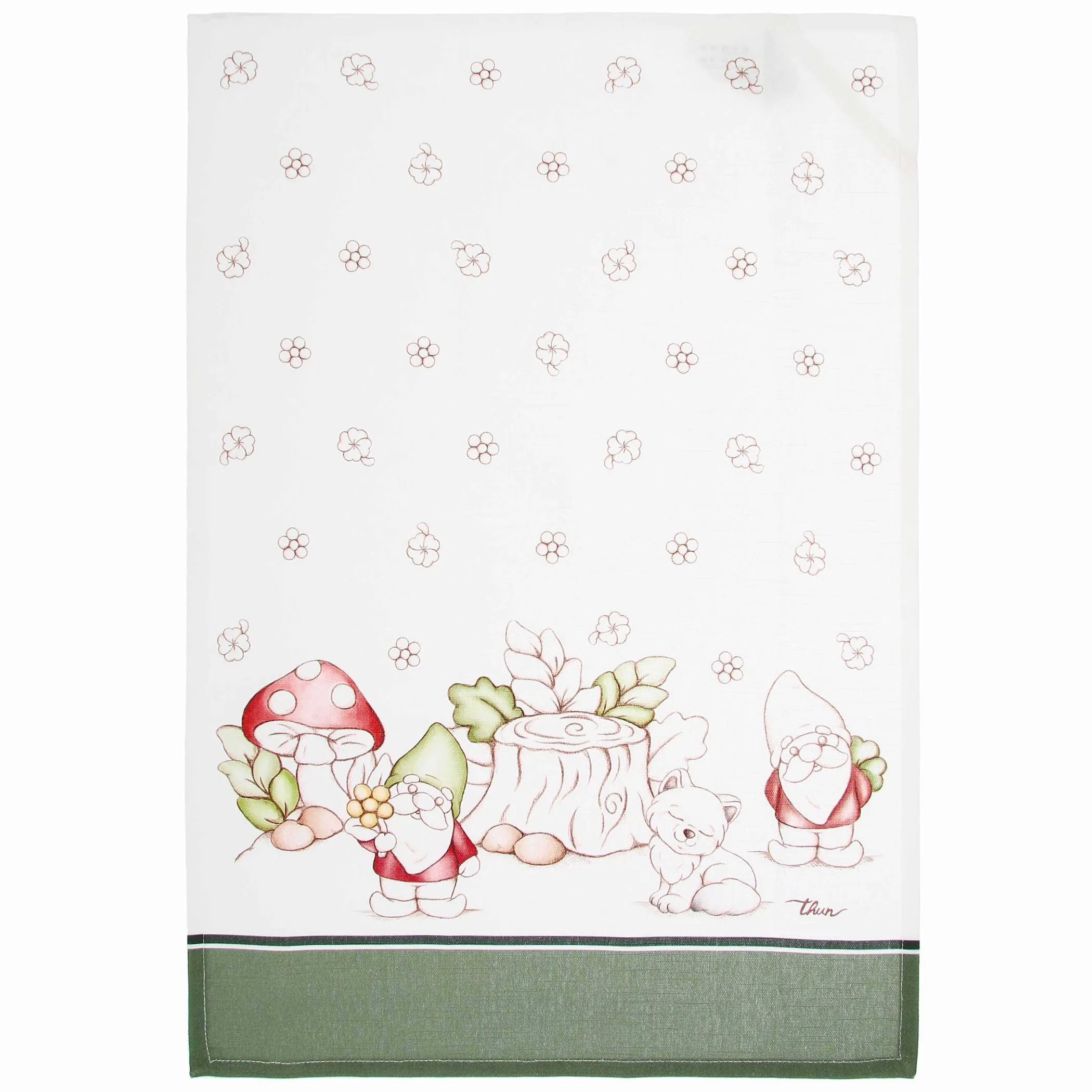 THUN Set 3 canovacci con cestino in tessuto Inverno incantato* Tovaglie Runner E Altro Tessile