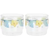 THUN Set 2 coppette gelato in vetro Mare da amare* Bicchieri E Caraffe