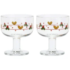 THUN Set 2 coppette in vetro Sweet Christmas* Bicchieri E Caraffe|Accessori Natalizi Per La Tavola