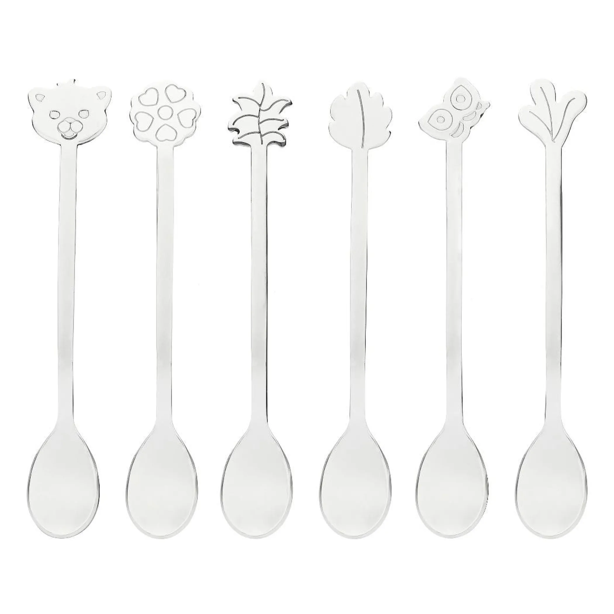 THUN Set 6 cucchiaini We Are Jungle* Posate E Utensili