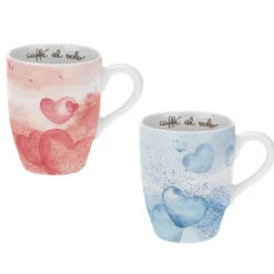 THUN Set 2 mug in porcellana My Love* Mug Tazze E Tisaniere