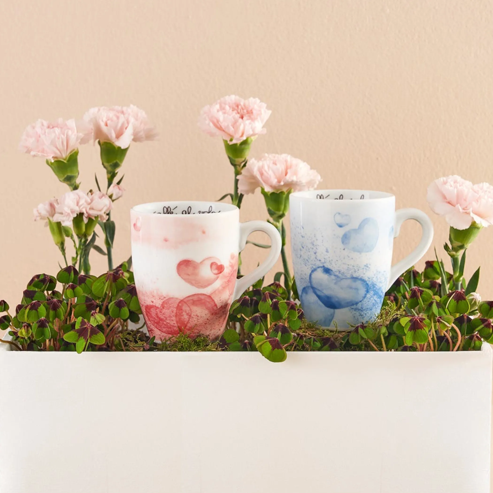 THUN Set 2 mug in porcellana My Love* Mug Tazze E Tisaniere