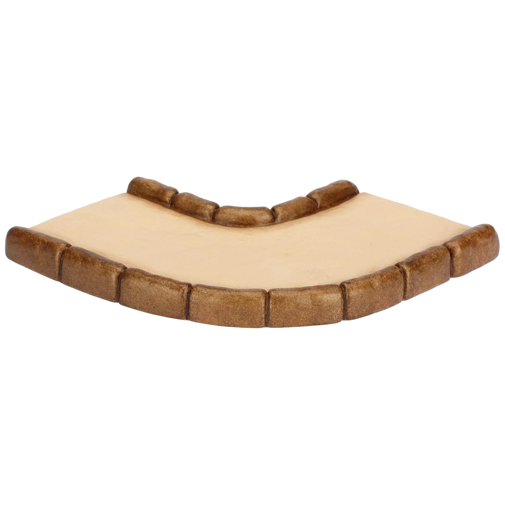 THUN Set 1 pezzo di strada dritta e 1 pezzo di strada curva Presepe Classico* Presepe