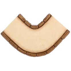 THUN Set 1 pezzo di strada dritta e 1 pezzo di strada curva Presepe Classico* Presepe