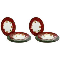 THUN Set 6 piatti in porcellana Sorprese di Natale* Piatti E Servizi Di Piatti|Accessori Natalizi Per La Tavola