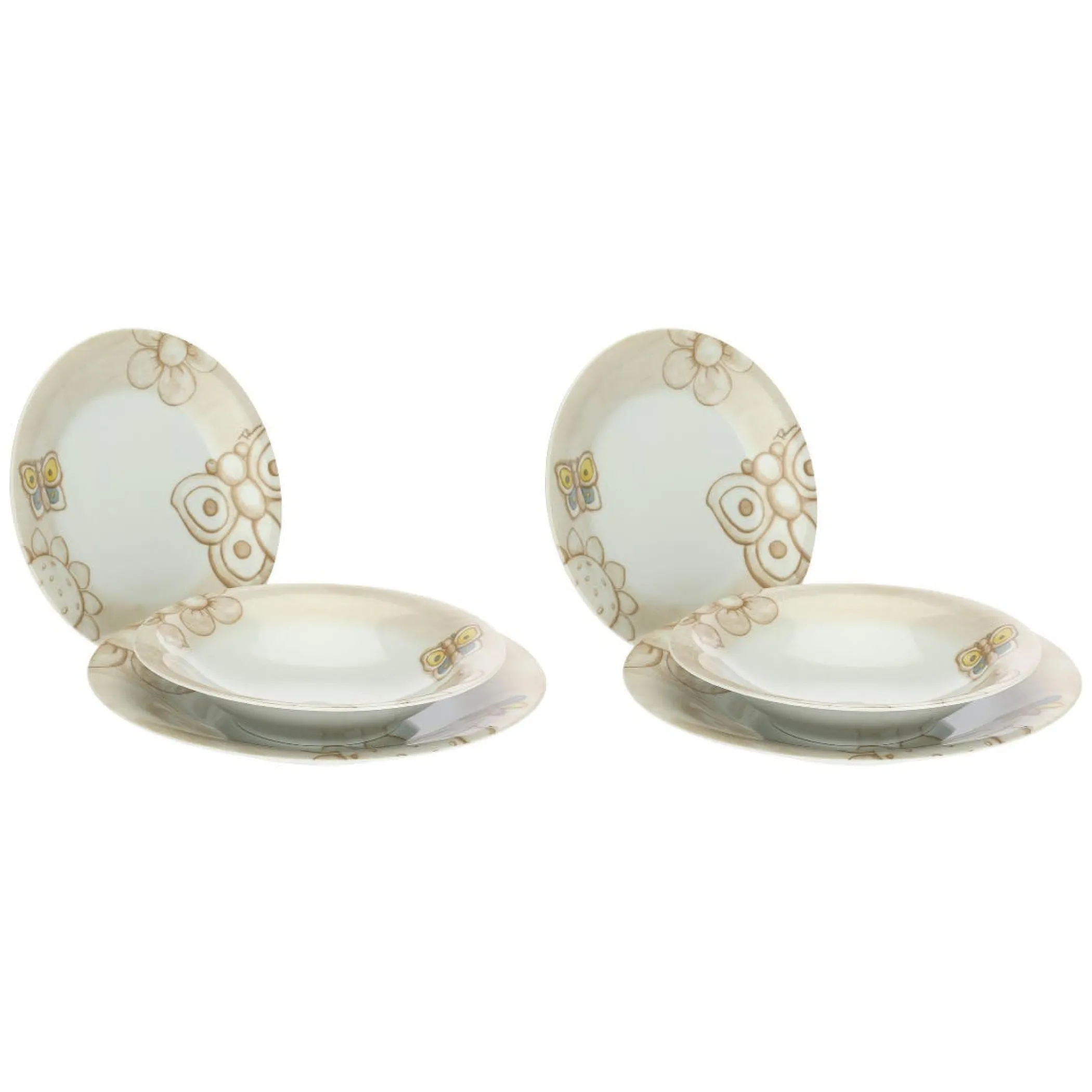 THUN Set 6 piatti in porcellana Elegance* Elegance|Piatti E Servizi Di Piatti