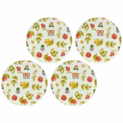 THUN Set 4 piattini da dessert Happy Country* Piatti E Servizi Di Piatti