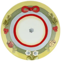 THUN Set 2 piattini dessert in porcellana Bosco Magico* Piatti E Servizi Di Piatti