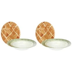 THUN Set 2 posti tavola in porcellana AbbracciAMI* Piatti E Servizi Di Piatti