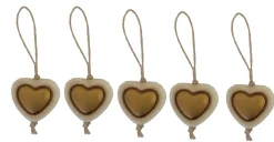 THUN Set 5 Segnaposto Cuore* Chiudipacco|Regali Per Chi Ama Cucinare