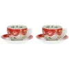 THUN Set 2 tazze med Sweet Christmas* Set Tazzine E Tazze|Accessori Natalizi Per La Tavola