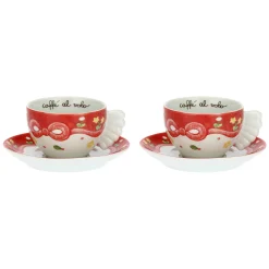 THUN Set 2 tazze med Sweet Christmas* Set Tazzine E Tazze|Accessori Natalizi Per La Tavola