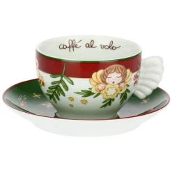 THUN Set 2 tazze medie in porcellana Sorprese di Natale* Set Tazzine E Tazze|Accessori Natalizi Per La Tavola