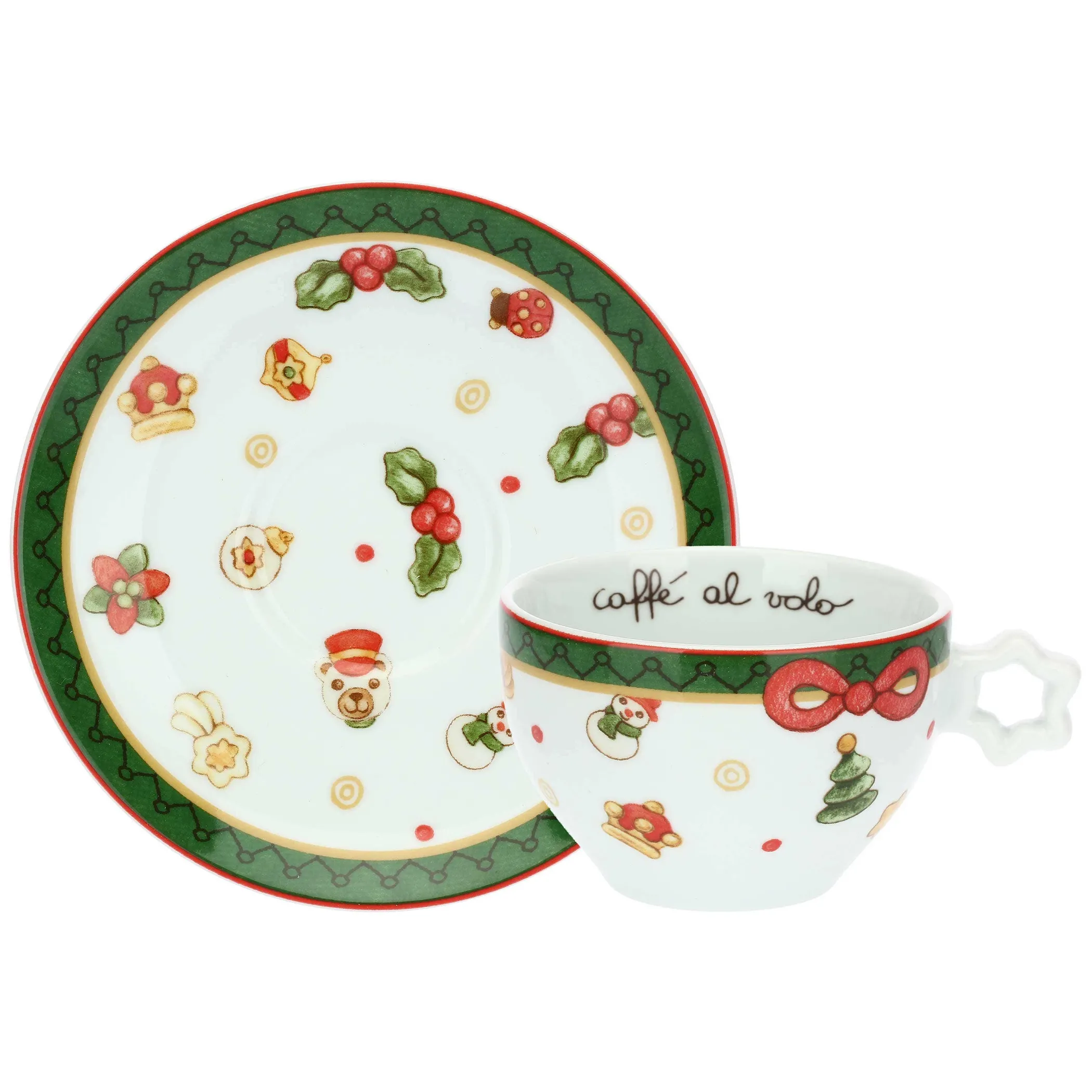 THUN Set 2 tazze medie Magico Natale* Accessori Natalizi Per La Tavola