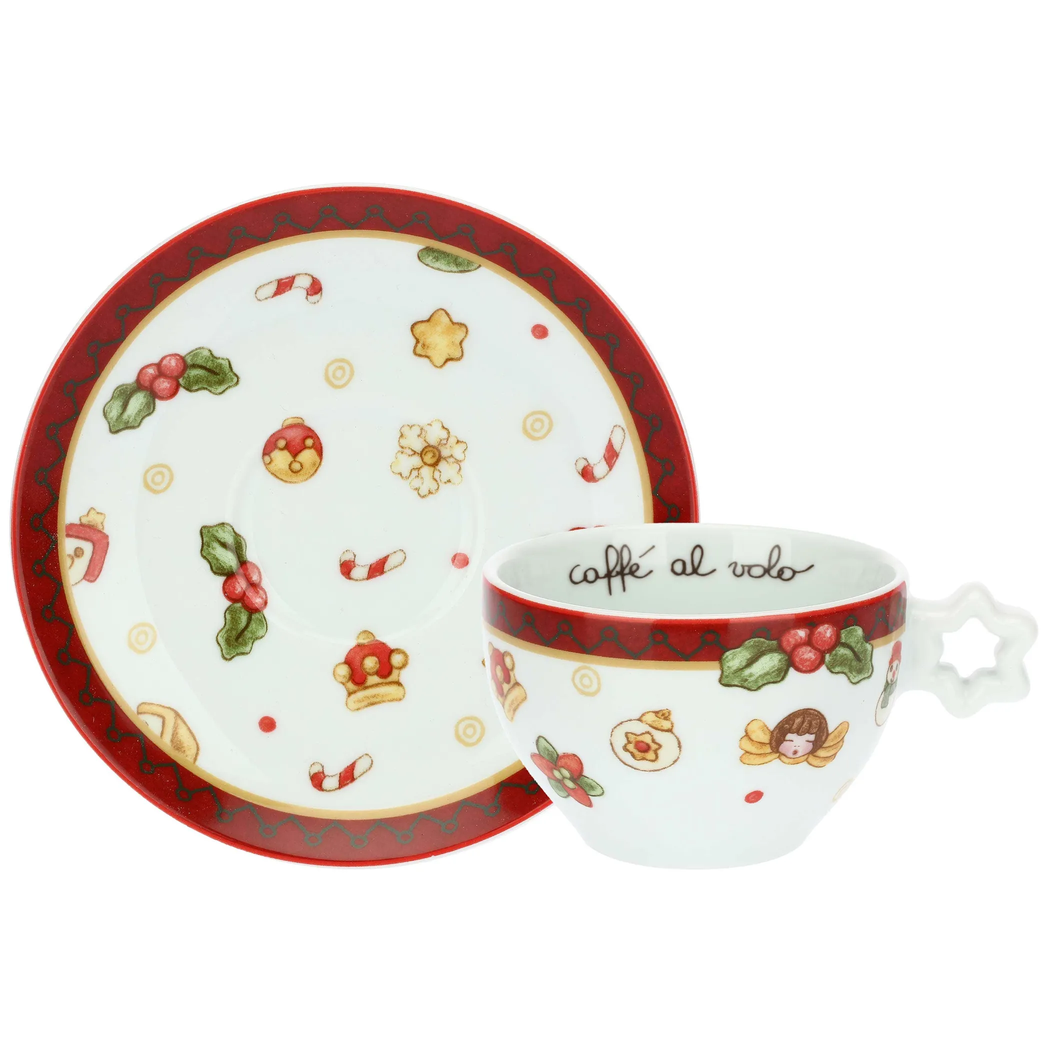 THUN Set 2 tazze medie Magico Natale* Accessori Natalizi Per La Tavola