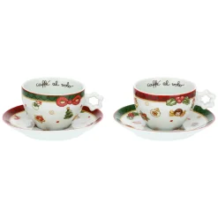 THUN Set 2 tazze medie Magico Natale* Accessori Natalizi Per La Tavola