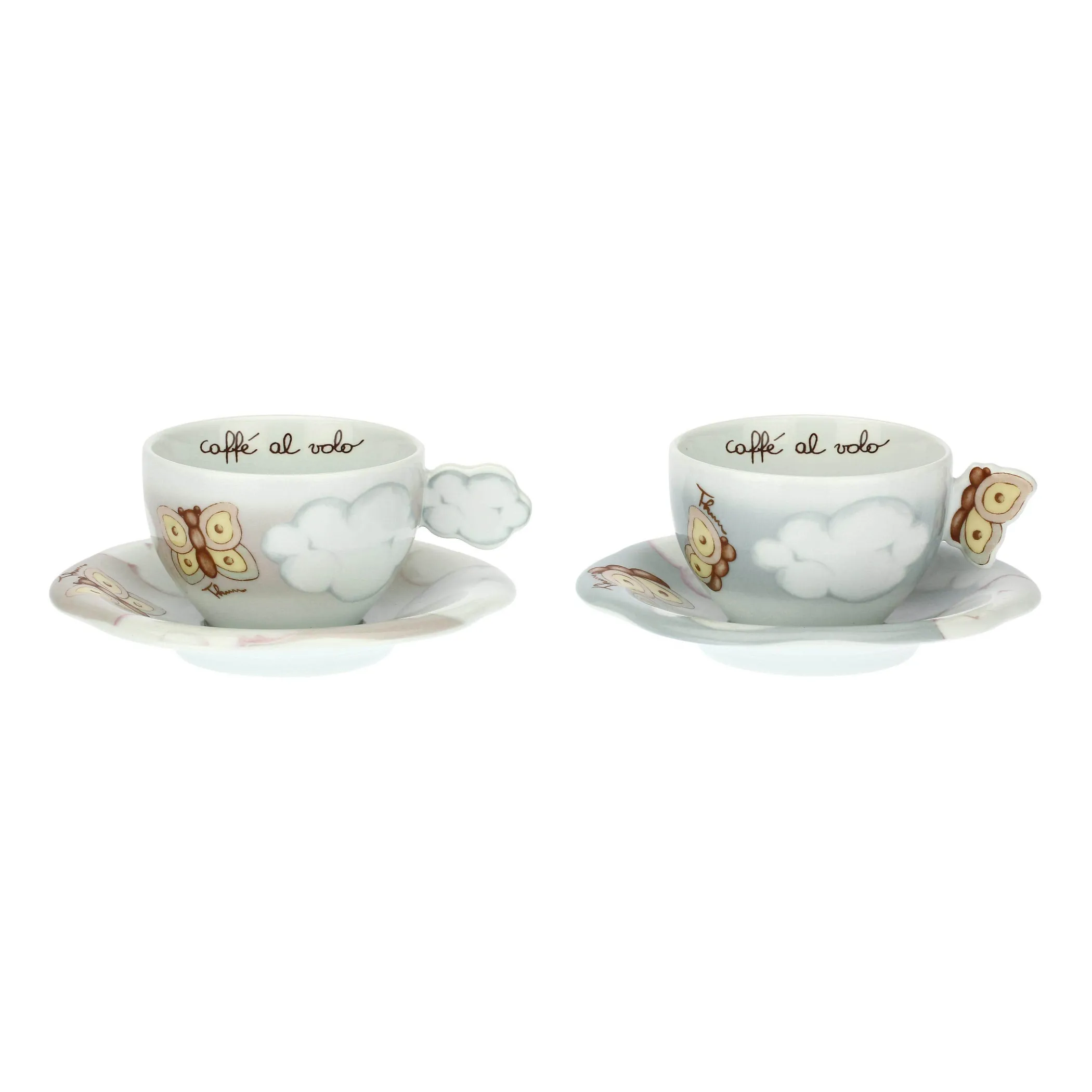 THUN Set 2 tazze medie "Pioggia di colori"* Set Tazzine E Tazze