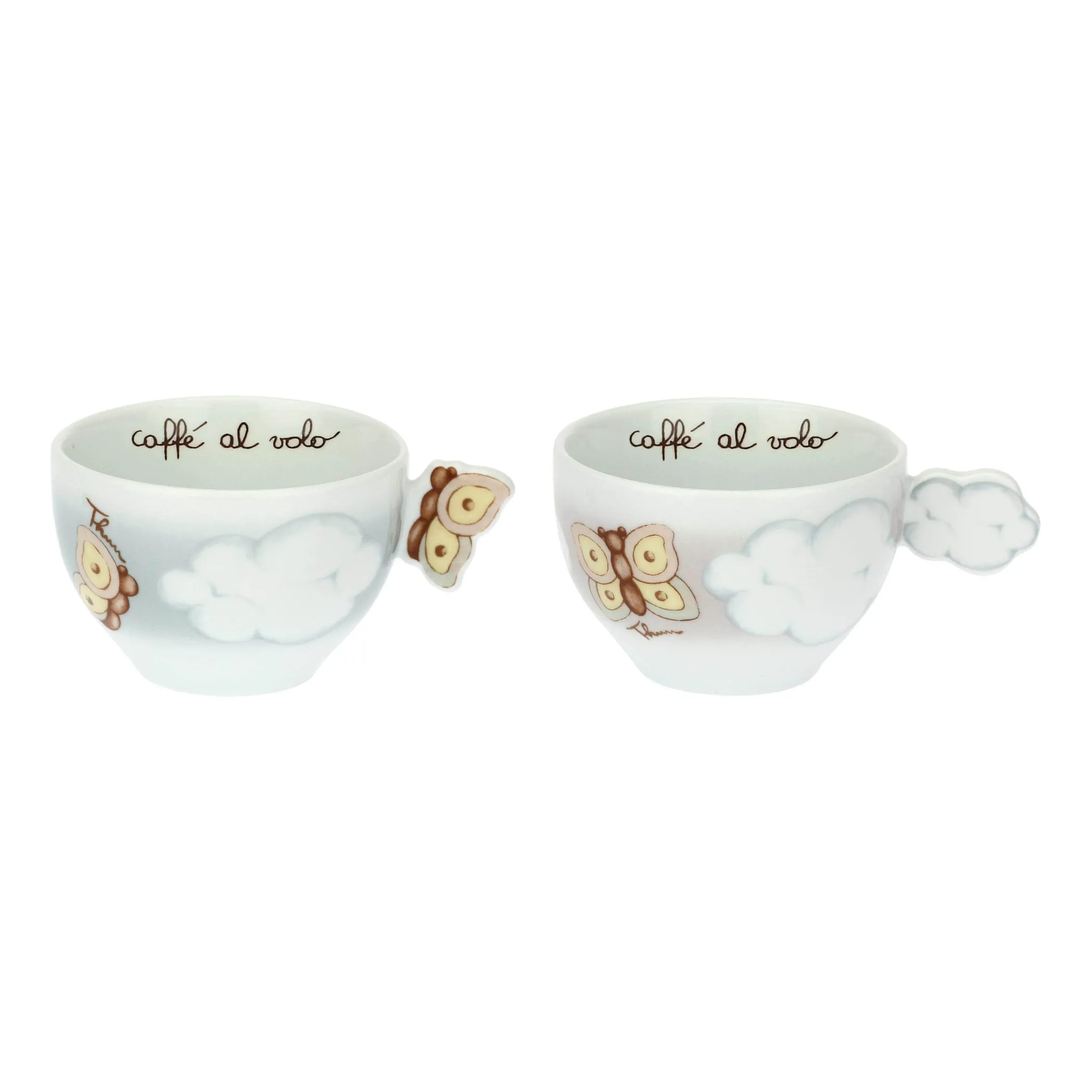 THUN Set 2 tazze medie "Pioggia di colori"* Set Tazzine E Tazze