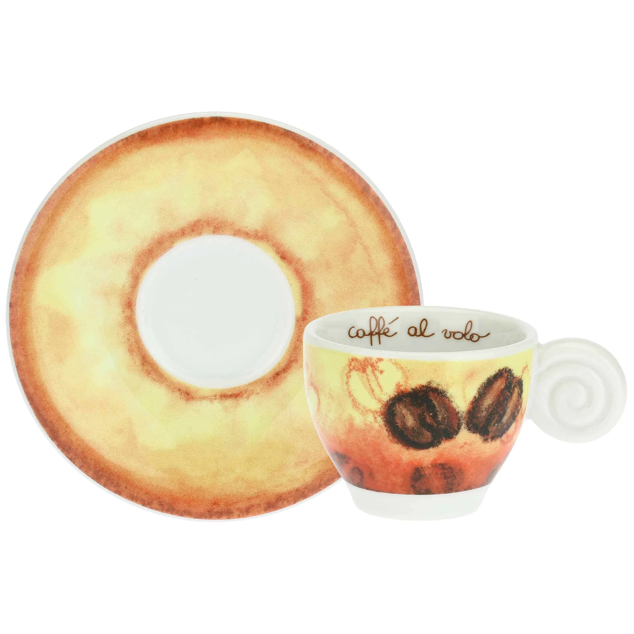 THUN Set 2 tazzine caffè Chicchi caffé* Set Tazzine E Tazze