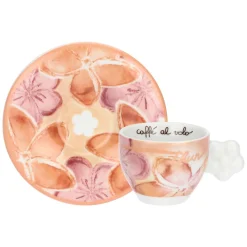 THUN Set 2 tazzine caffè con zuccheriera in porcellana Bloomia* Zuccheriere|Set Tazzine E Tazze