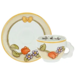 THUN Set 2 tazzine caffè e zuccheriera Country* Country|Set Tazzine E Tazze