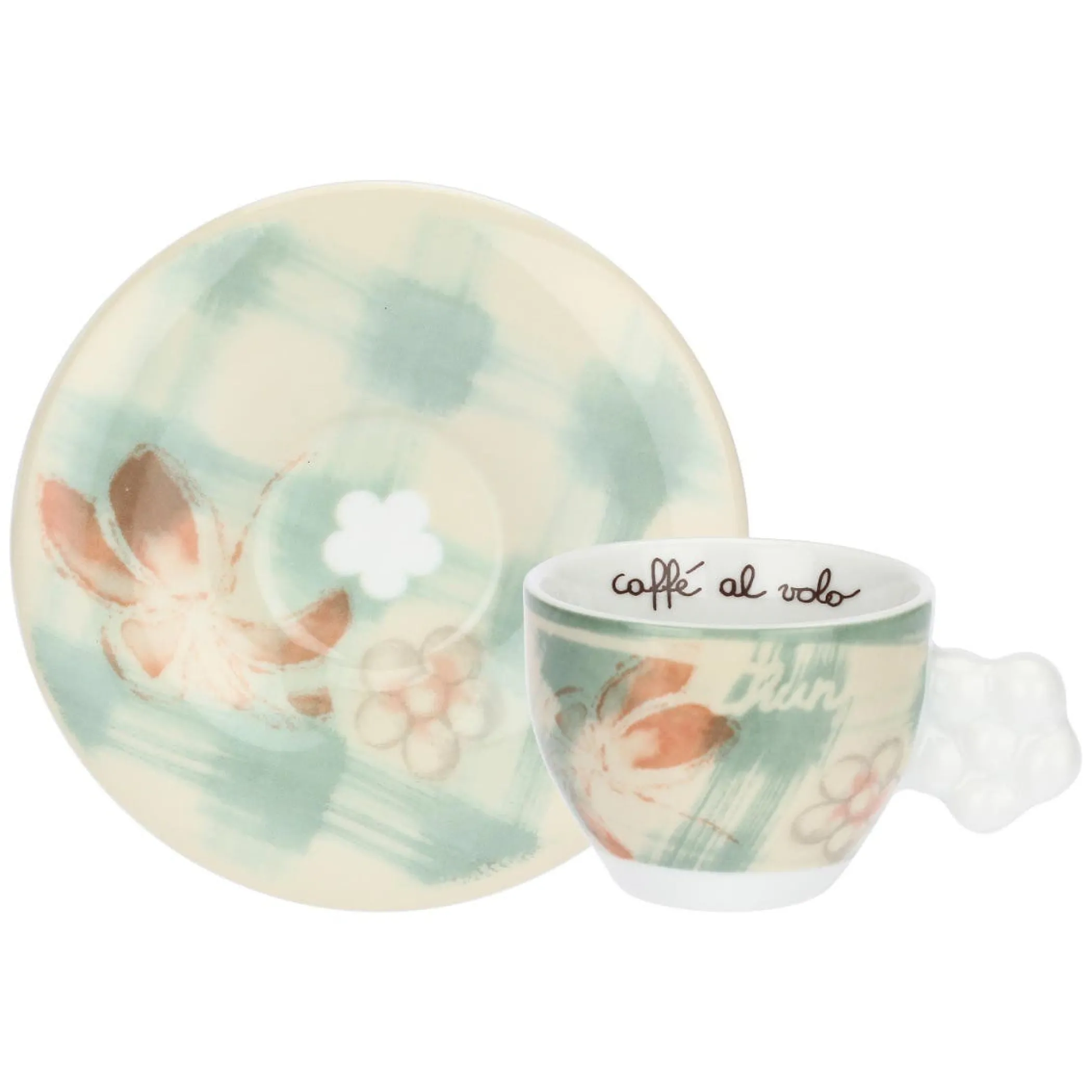 THUN Set 6 tazzine caffè in porcellana Bloomia* Set Tazzine E Tazze