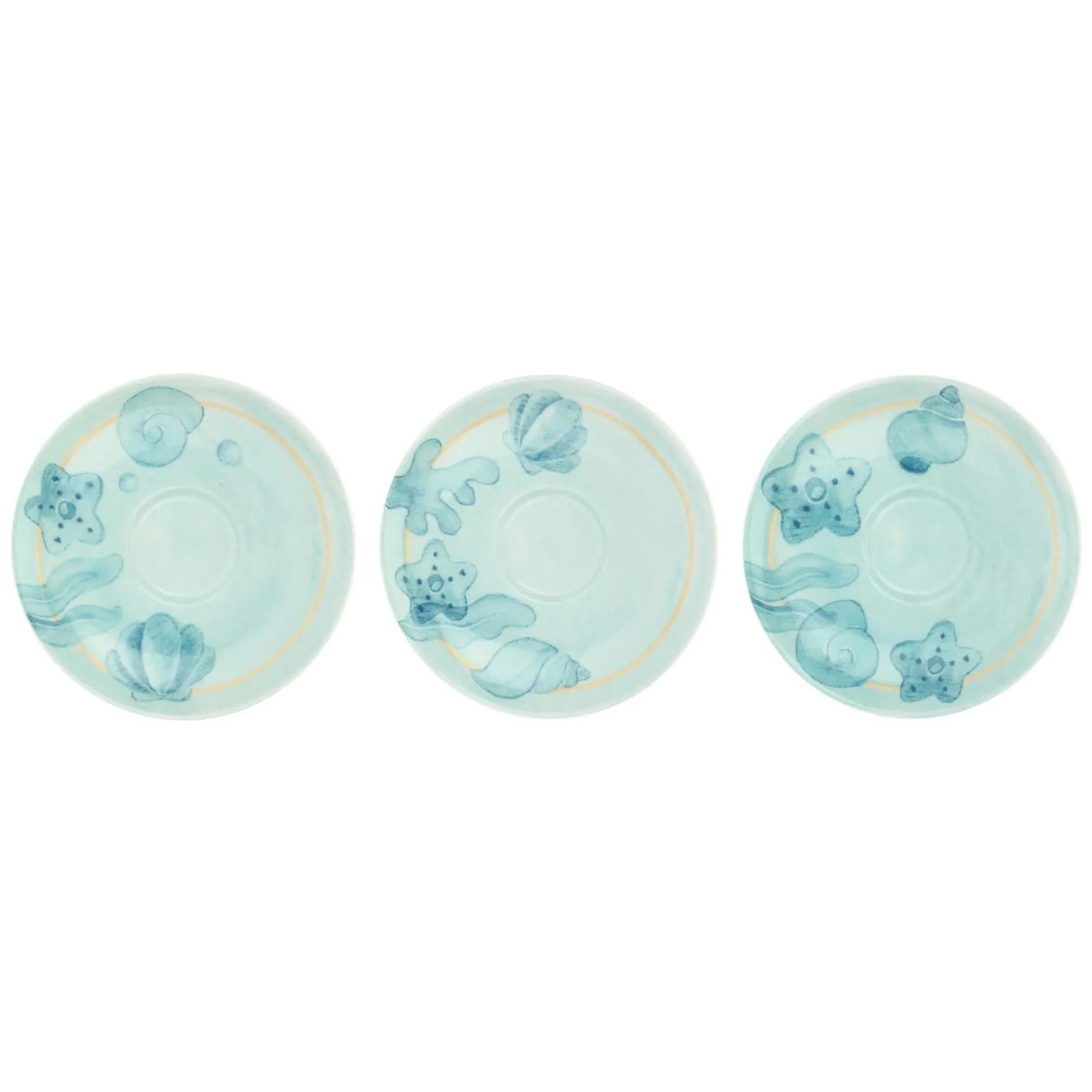 THUN Set 6 tazzine caffè in porcellana Mare da amare* Set Tazzine E Tazze