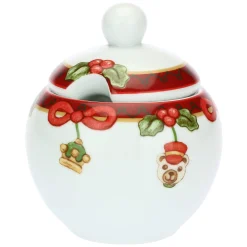 THUN Set 2 tazzine e zuccheriera Magico Natale* Accessori Natalizi Per La Tavola