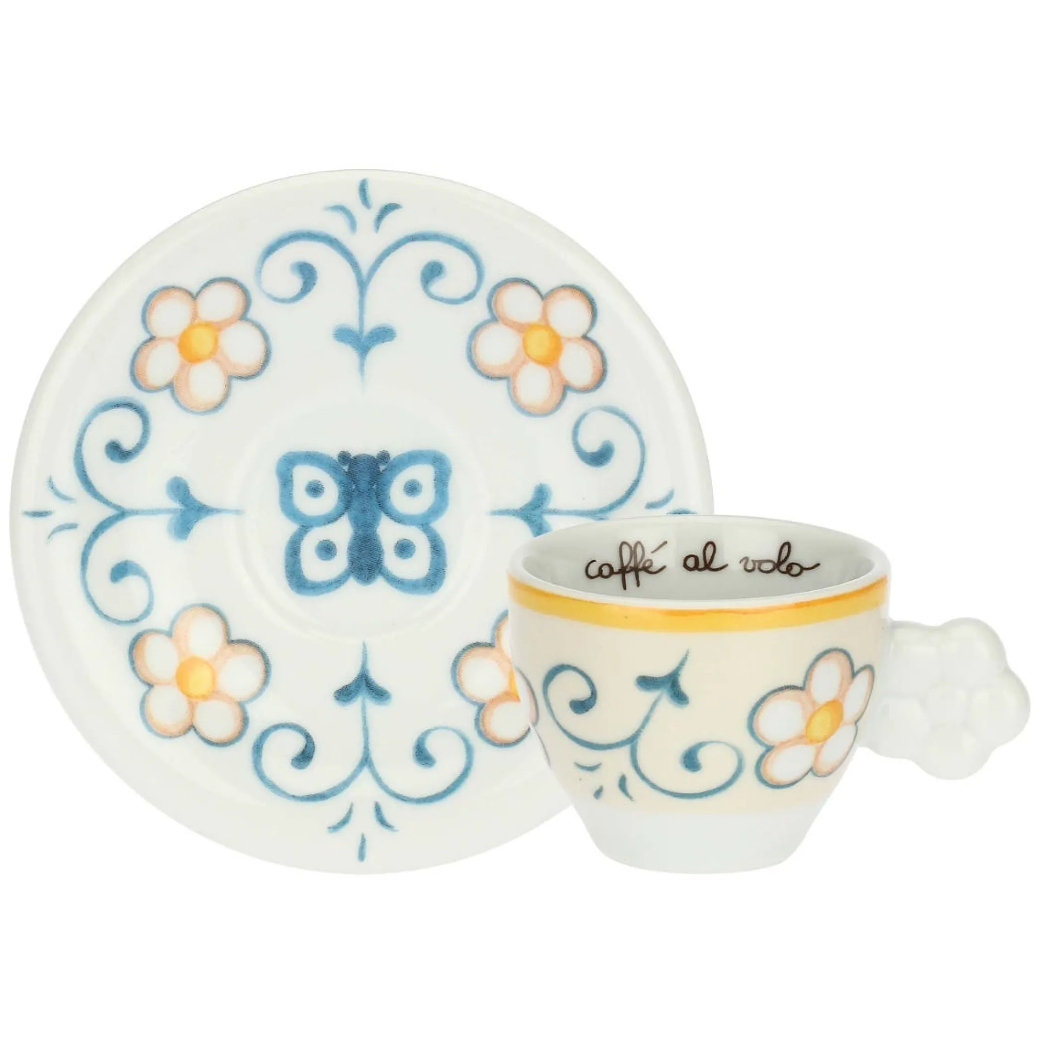 THUN Set 2 tazzine espresso e zuccheriera in porcellana Eolia* Set Tazzine E Tazze