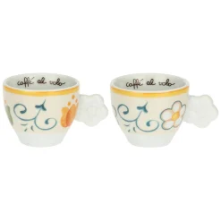 THUN Set 2 tazzine espresso e zuccheriera in porcellana Eolia* Set Tazzine E Tazze