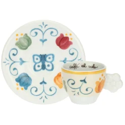 THUN Set 6 tazzine espresso in porcellana Eolia* Set Tazzine E Tazze