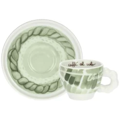 THUN Set 6 tazzine espresso in porcellana AbbracciAMI* Set Tazzine E Tazze