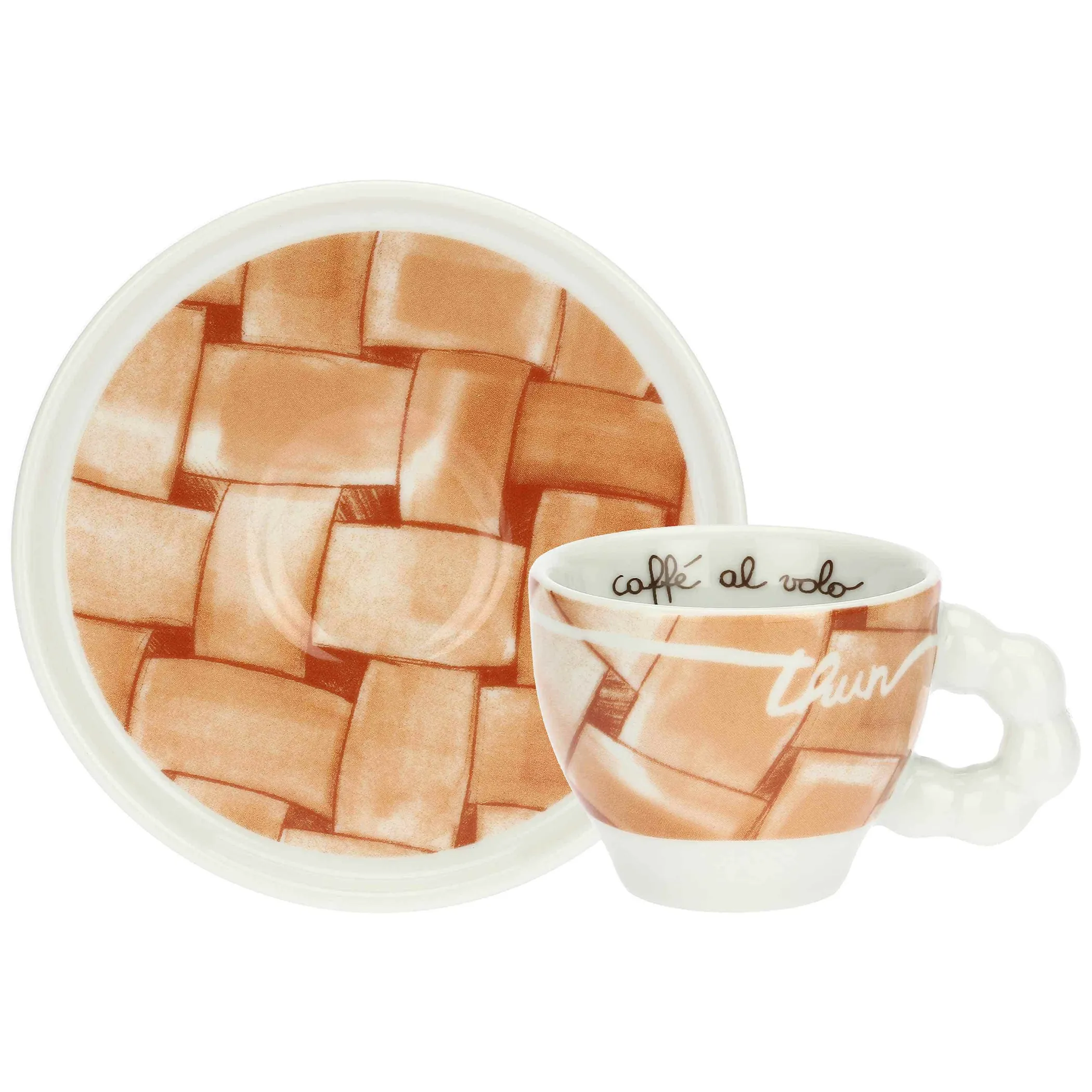 THUN Set 6 tazzine espresso in porcellana AbbracciAMI* Set Tazzine E Tazze