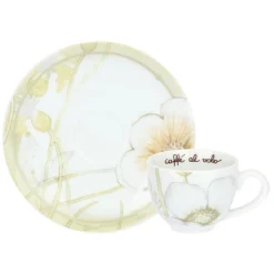 THUN Set 6 tazzine espresso in porcellana, Bloom* Set Tazzine E Tazze