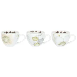 THUN Set 6 tazzine espresso in porcellana, Bloom* Set Tazzine E Tazze